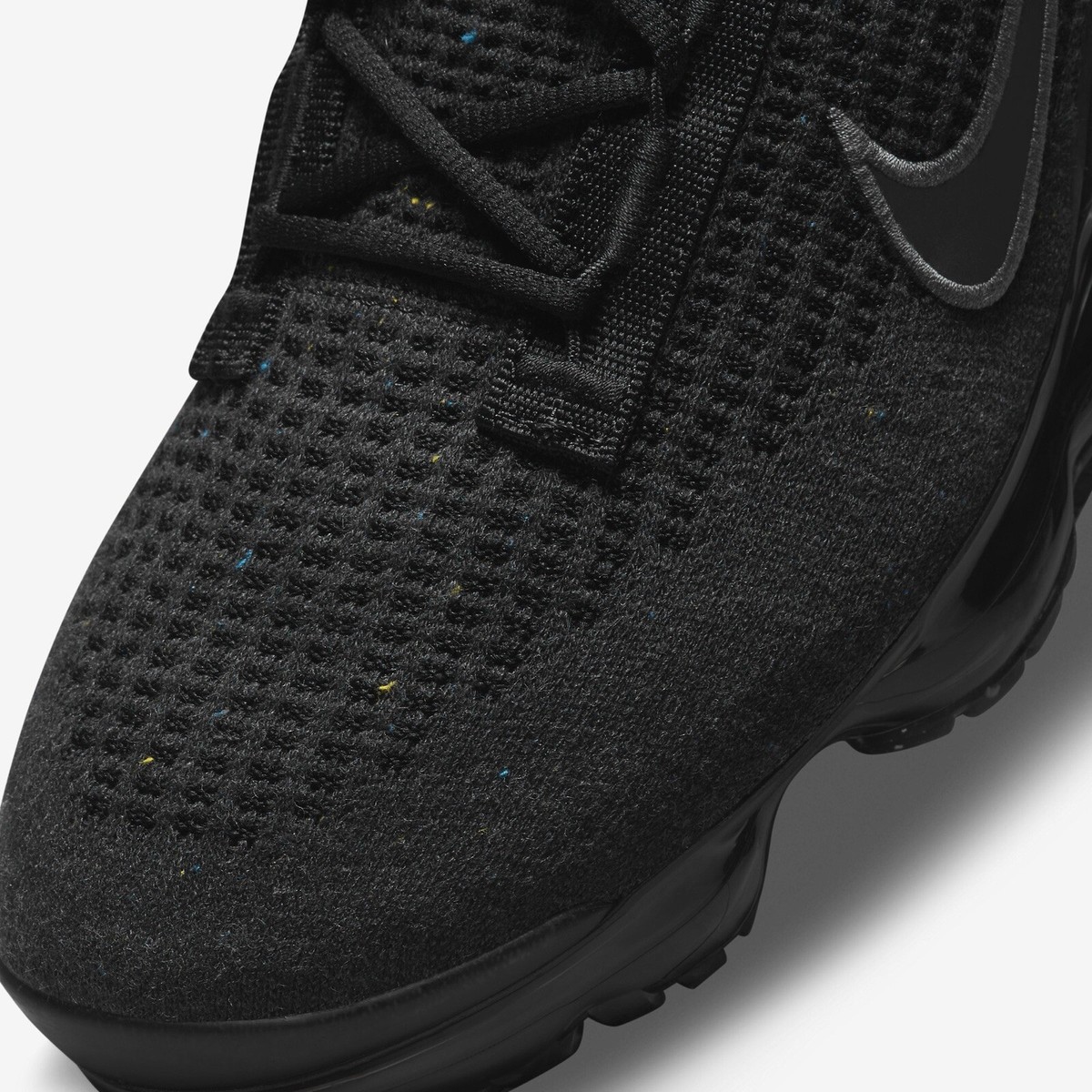 Nike Air VaporMax Flyknit 2021 NBY
\'Triple Black\' Mens Shoes
DH4084-001 Size 11 Nike Air VaporMax 2021 Flyknit Triple Black Sneakers, Size  main image 4