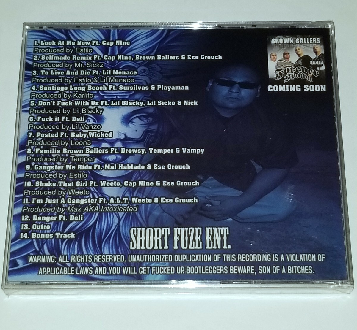 ESTILO SEALED CD RAP LOOK AT ME NOW G FUNK LATIN CHICANO SHORT
