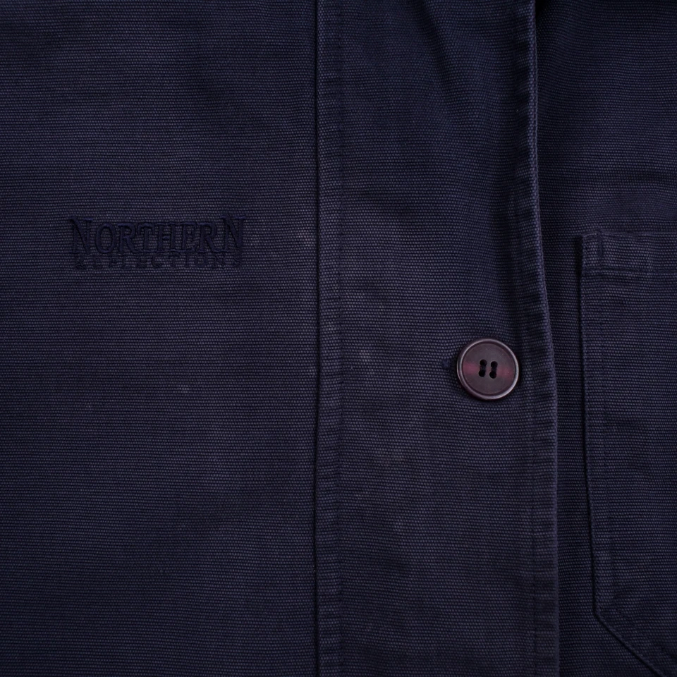 Chaqueta de trabajo vintage Northern Reflections M Chore Deck azul para mujer Foto 4 de 4