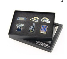 LOS ANGELES RAMS NFL International Series Games 2016 6 PIN BADGE SET