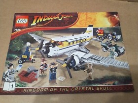 Lego 7628 Instruction Manuals 1 & 2 for Indiana Jones Peril in Peru 2008