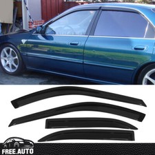 Fits 94-97 Honda Accord Sedan Window Visors Rain Sun Guard Deflector 4pc Acrylic