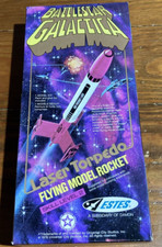 Rare Estes Laser Torpedo Battlestar Galactica Model Rocket 1979 New Open Box