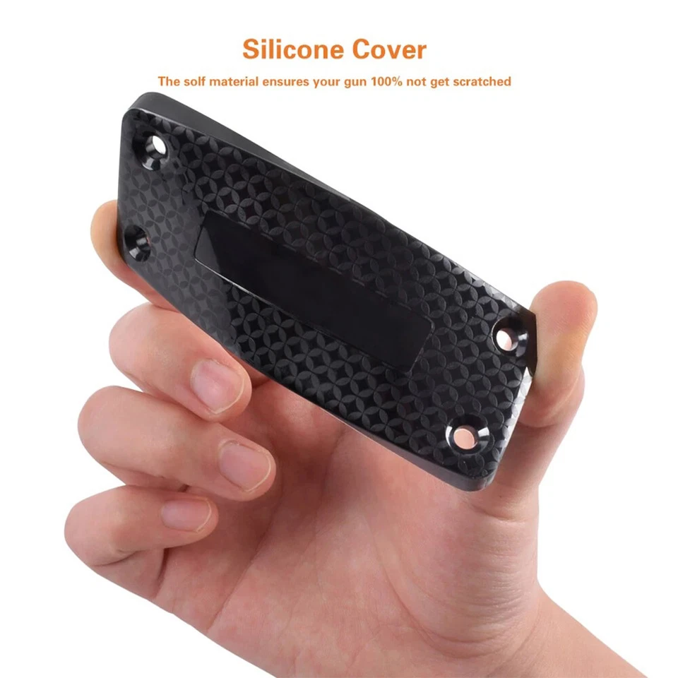 Gun Magnet Mount Magnetic Holder Holster Concealed Pistol for Car Bed Under Desk - Image 2 of 4