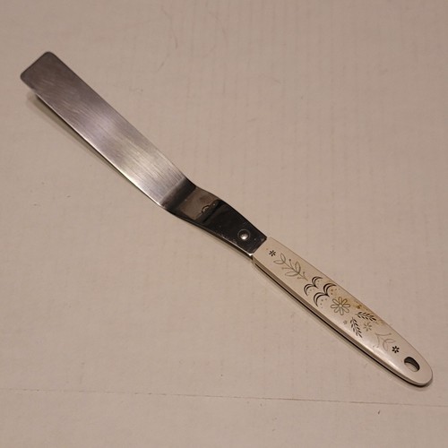 Vintage Flint Kitchen Utensils Harvest Wheat Arrowhead Ladel Spoon Fork Spreader - Picture 2 of 12