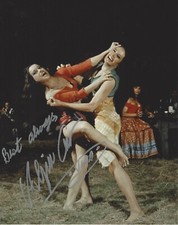 ALIZA GUR SIGNED JAMES BOND FROM RUSSIA WITH LOVE 8x10 PHOTO COA SEXY ACTRESS