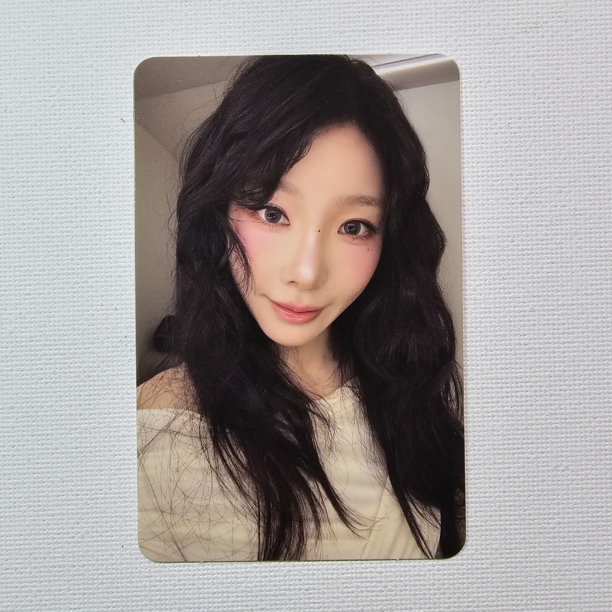 Taeyeon 2025 Concert The Tense Limited Official Photocard Type B