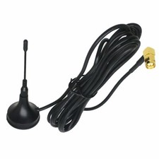 Antenna 900/1800 MHz 3dbi GSM GPRS SMA male right angle tentacle 3M RG174 cable
