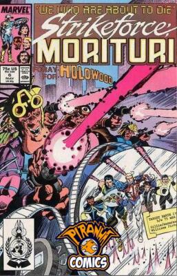 STRIKEFORCE: MORITURI #6 (1986) VF MARVEL