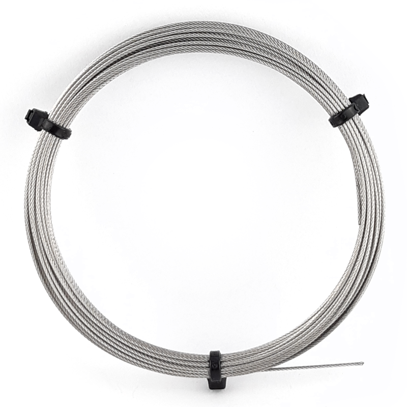 20 M Edelstahldrahtseil 8 Mm – 7x7 Konstruktion, V4A Inox AISI316, Rostfrei, Bruchfest 3670 Kg – Für Geländer, Rankhilfen & Abspannungen