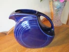 ORIGINAL FIESTA 64 OZ BLUE ICE LIP PITCHER FIESTAWARE HOMER LAUGHLIN