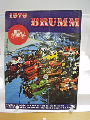 BRUMM, ITALY,COLLECTOR'S CATALOG ,1979, COLOR, 24 PAGES, 6.25''X 8.25'', VGD COND