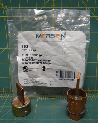 Mersen-Ferraz Shawmut 162 Fuse Reducer Holder 600V 100 A To 30 A Non-Rejection