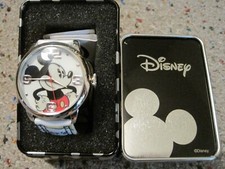 Disney Mickey Mouse MZ Berger Watch, Cartoon band, Metal box
