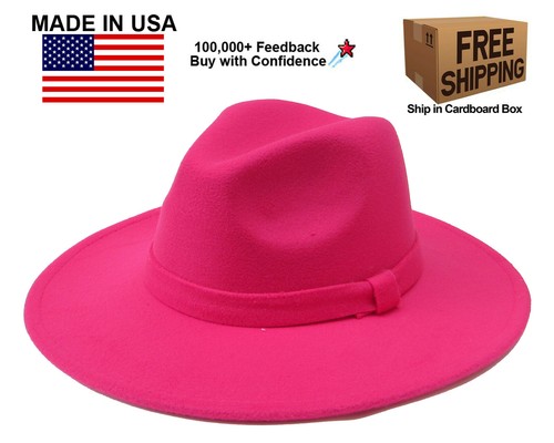 PINK FEDORA PANAMA COWBOY INDIANA JONES 