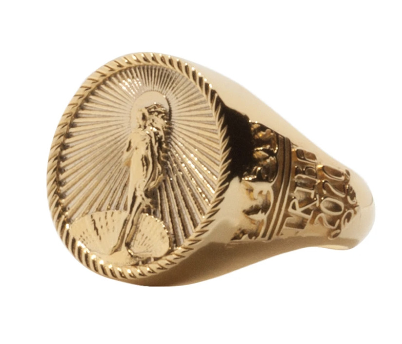 Stussy 40th Anniversary Gold 1st Ring