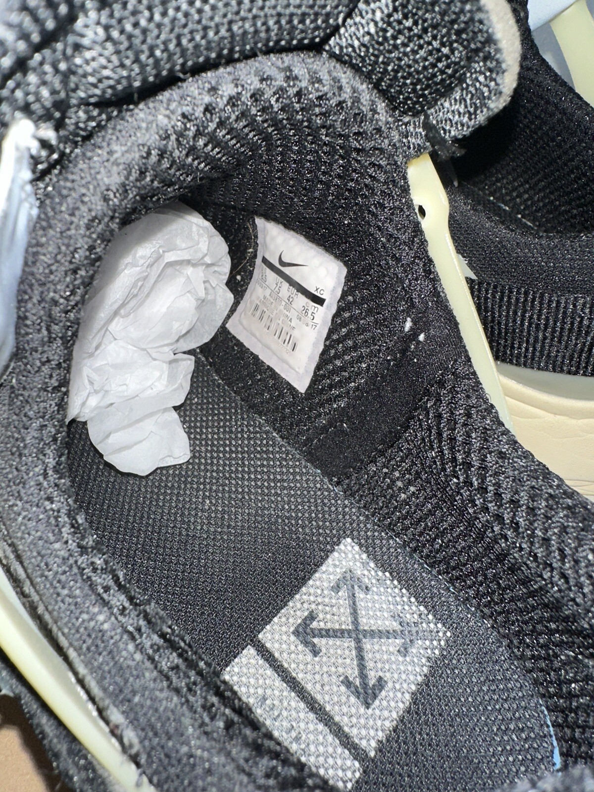 OFF WHITE X NIKE Bianco sporco x Nike Air Presto OG