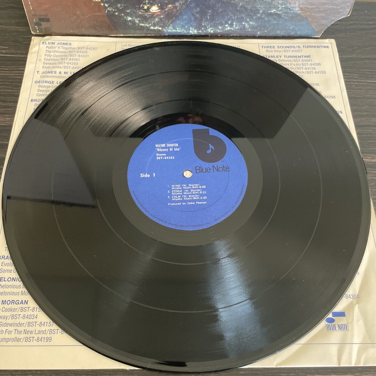 米LP Wayne Shorter Odyssey Of Iska BST84363 BLUE NOTE /00260 Shorter, Wayne - Odyssey Of Iska - Amazon.com Music