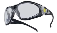 Delta Plus Pacaya LYVIZ Safety Glasses Black Frame Clear Anti-Fog Lens