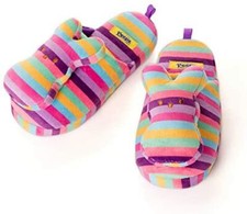 Peeps Candy Stripe Slippers, Children, Size S 12/13 