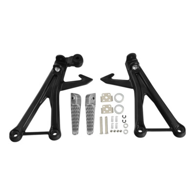 Passenger Footrests Footpegs Bracket Fit For Kawasaki Ninja ZX4R