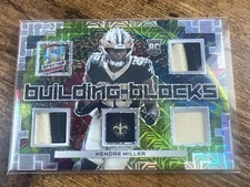 2023 Spectra Kendre Miller Rc Building Blocks Mojo Prizm /25 Tri Patch