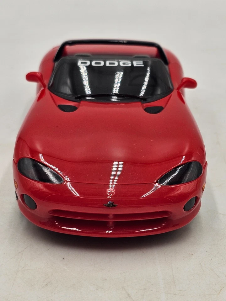 Dodge Viper 1992 rojo Indy 500 coche de ritmo raro de colección concesionario ventas promoción 1/25 AMT ERTL Foto 4 de 4