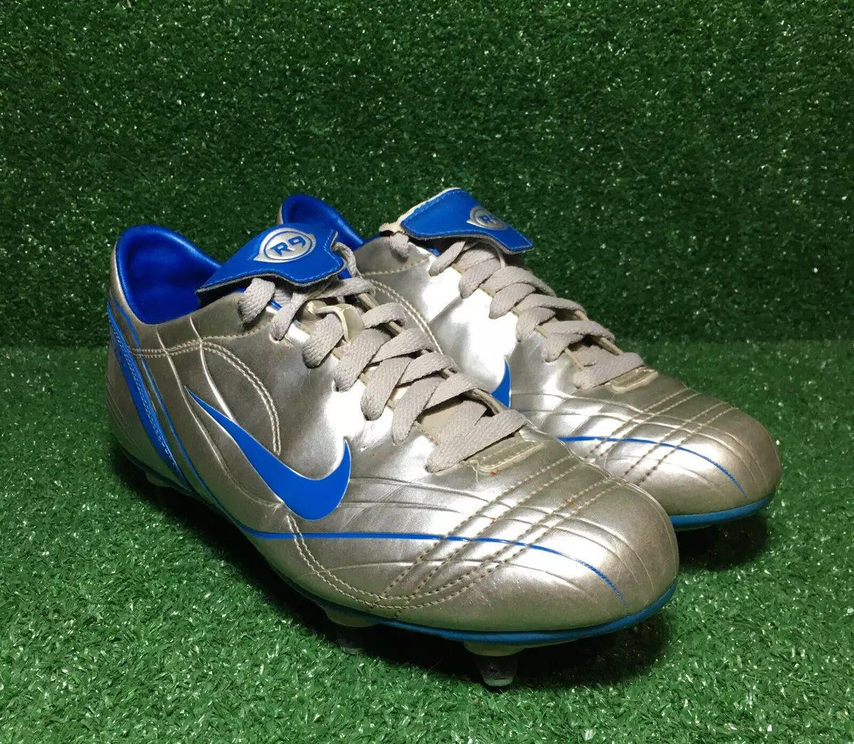 Nike Mercurial Vapor I Talaria SG Ronaldo Blue Cleats 7 6 40 8.5 Elite | eBay