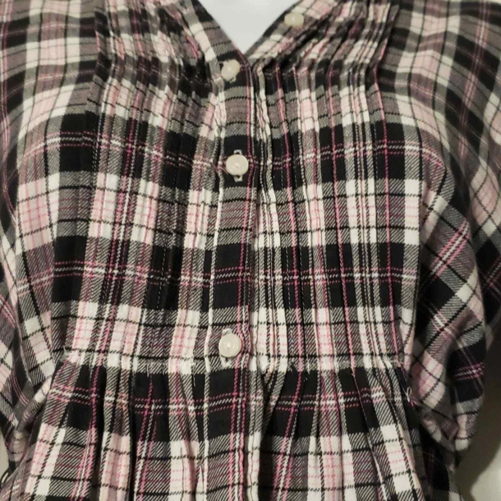 UNDERCOVER Abito a quadretti vintage rosa Victoria's Secret S