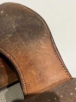 Alden Perforated Straight Tip Bal Shoe