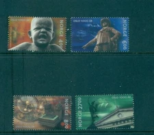 Norway - Sc# 1249-52. 2000 Oslo 1000th Ann. MNH $13.50.
