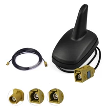 Shark Fin Satellite Radio Antenna Fakra Curry K with Cable 5M for Siriusxm Radio