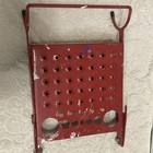 Red Metal Rolling Creeper Seat Platform Frame with Handle for Workshop/Garage — photo 1