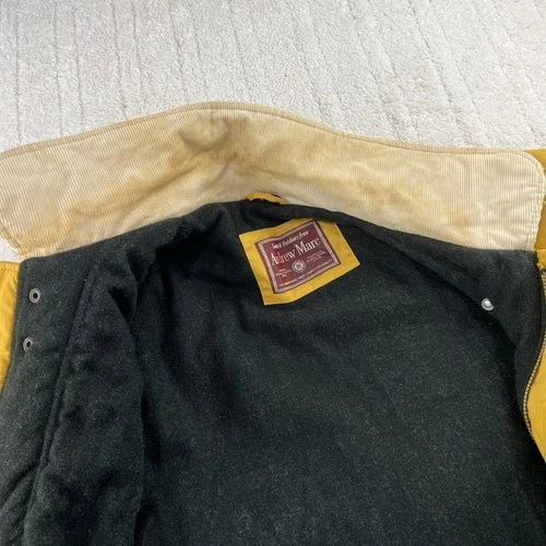 Andrew Marc Country & Outdoor Yellow Fireman Clasp Coat jacket Size Medium Men's image 8