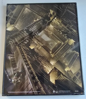 Harry Potter Hogwarts bewegliche Treppen Kunstdruck gerahmt Geek Gear