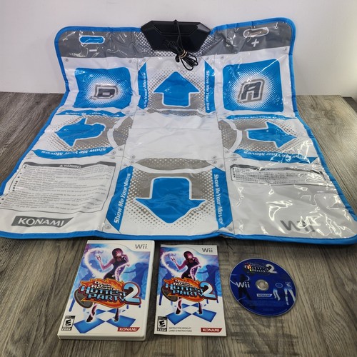 Konami Nintendo Wii Gamecube DDR Juego y Alfombrilla Dance Revolution Pad - Limpio Probado
