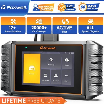 Foxwell NT726 Active Test All System Car OBD2 Scanner Diagnostic OIL EPB TPMS