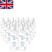 Image of Surgical Grade 70% Alcohol Hand Sanitiser Gel - Pack of 24 x 500ml Pump Bottles