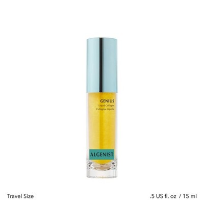 Algenist Genius Liquid Collagen 0.5 Fl Oz / 15ML Deluxe Travel NEW & Sealed