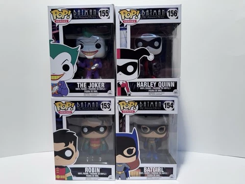 Funko Pop! - Batman The Animated Series 153 154 155 156 Vinyl Figures.