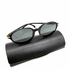 Occhiali da sole Montblanc Meisterstuck 135 Vintage neri e oro originali scatola