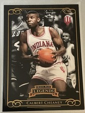 2008-09 Press Pass Legends Calbert Cheaney #42 Bronze #/750 indiana hoosiers