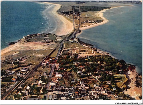 CAR-AANP1-56 CPSM-0068 - Quiberon - L'Drosselklappe und Die Fest De Penthièvre