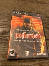 Return To Castle Wolfenstein Operation Resurrection Sony PlayStation 2 Ps2 Cib