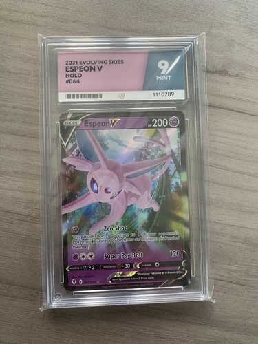 Espeon V graded ACE 9 for sale on eBay