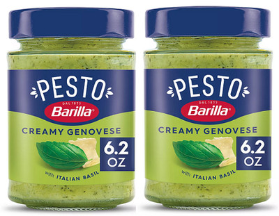 Barilla Creamy Genovese Pesto Sauce 2 Pack