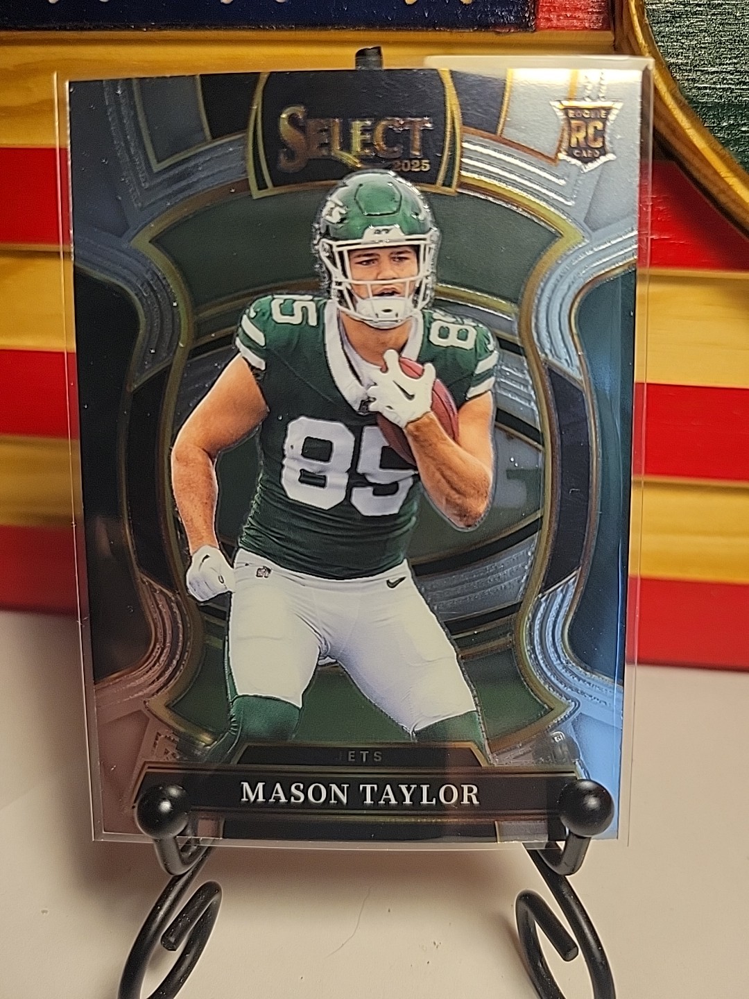 2025 Panini Select - Concourse Mason Taylor #76 (RC) Rookie New York Jets