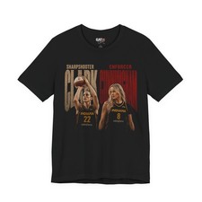 Caitlin Clark Sophie Cunningham Indiana Fever Retro 80s WNBA T-Shirt