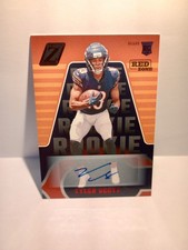 2023 Zenith Tyler Scott Red Zone Red Rookie Auto Card #191. rookie card picture