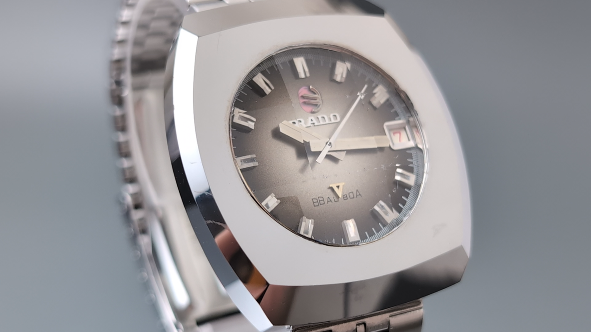 RADO BALBOA V Silver Stainless Steel Date Automatic Men's Watch